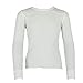 Hanes Girls Waffle Knit Thermal Set, XS, Snow Whitethumb 2
