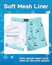 SURF CUZ Boys Swim Trunks Toddler Swim Shorts UPF