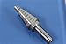 TEMO M35 Cobalt Double Flute Step Drill, 9 Size 1/4 Inch To 3/4 Inch, 3/8 Inch Shank