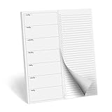 321Done Weekly Plan Magnetic Notepad Checklist To