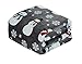 GoodGram Ultra Plush Christmas & Halloween Themed Fleece Throw Blankets - Assorted Styles (Snowman & Snowflakes)