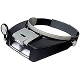 SE MH1047L Illuminated Multi-Power LED Head Magnifier