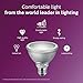 Philips LED Classic Glass Dimmable PAR30S 40-Degree Spot Light Bulb with Warm Glow Effect: 850-Lumen, 2200-3000-Kelvin, 10-Watt (75-Watt Equivalent), E26 Base, Bright White, 4-Pack