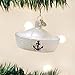 Old World Christmas Sailor Hat Glass Blown Ornament
