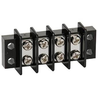 NTE Electronics 25-B600-04 Series 25-B600 Terminal Block Barrier Strip