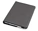 Rotating iPad Air Case: Devicewear Detour 360 - Sturdy Vegan Leather Case/Stand with Dual On/Off Switches