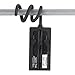 Versatile Twist Mount for Ring Stick Up Camera, Flexible Gooseneck-Like Mount - Attach Your Camera Wherever You Like Without Tools or Wall Damage - by Wasserstein (Black)
