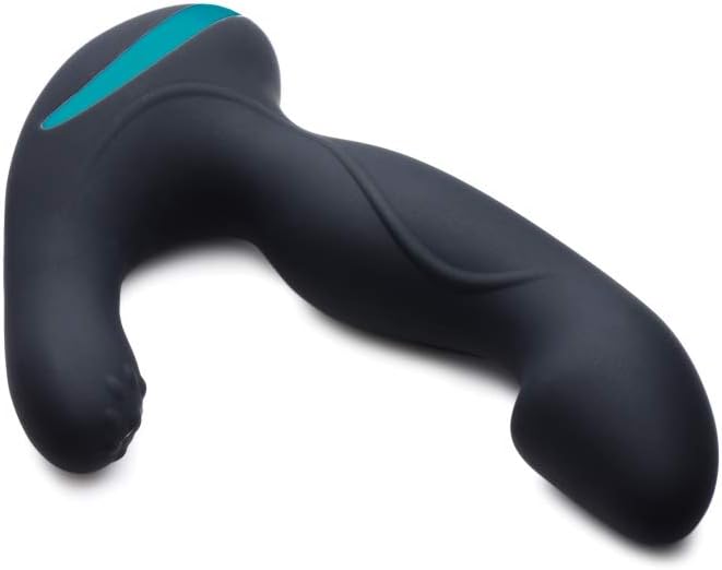 XR Brands Mega Maverick 10X Rotating Vibrating Prostate Stimulator - Black - Image 3