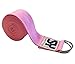 Sukhi Yoga Super Soft Yoga Strap D-Ring, Perfect Stretching, Holding Poses, Improving Flexibility Physical Therapy (Pink)thumb 2