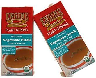 ORGANIC VEGETABLE STOCK-LOW SODIUM (TWO 32OZ CONTAINERS)