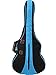 MiraTekk Nylon Cotton Guitar Bag|Guitar case|Guitar Backpack case with Pocket|Gig Bag|Acoustic|Electric|Guitar Bag|Guitar case|(Blue - 34 inch)