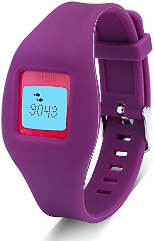 VintgaGood Nigaee For Fitbit Zip Bands Wristbands Replacement Bands Soft Silicone Strap Smart Fitness Watch Band Women Men Purple