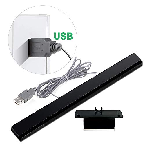 SOONORY USB Wired Wii Sensor Bar, Replacement Infrared IR Ray Motion