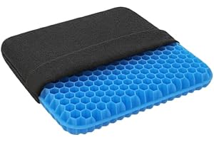 Volosso CoolGel+ Seat Cushion(Blue（42 * 36 * 4.5cm）)