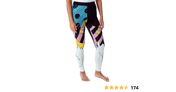 Sally Rag Doll Costume Tights Leggings 