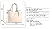 SILI JZOEOEU Women's PU Leather Shoulder Bags Top-Handle Handbag Tote Bag Simple Purse Fashion Cross Body Bag,Beigh White