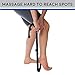 Body Back Buddy Cane Back Massager (Next Gen 2020 Version) Handheld Massage Stick, Trigger Point Massage, Full Body Muscle Pain Relief (Black)