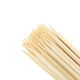 Whole Stix Bamboo Marshmallow Roasting Barbecue Sticks Extra Long Bamboo Skewers Perfect for Hot Dog Camping Bonfires 100% Biodegradable 150 Pc