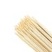 Whole Stix Bamboo Marshmallow Roasting Barbecue Sticks Extra Long Bamboo Skewers Perfect for Hot Dog Camping Bonfires 100% Biodegradable 150 Pc