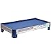 Harvil Tabletop Pool Table with L-Style Legs. Includes 2-Pieces 36-Inch Pool Cues, 1 Set of Billiard Balls, Chalk and Triangle