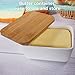 77L Butter Dish - Ceramic Butter Dishes Perfect for 2 Sticks of Butter, Multi - purpose Butter Container with Wooden Lid for Kitchen, Large Butter Holder (White)