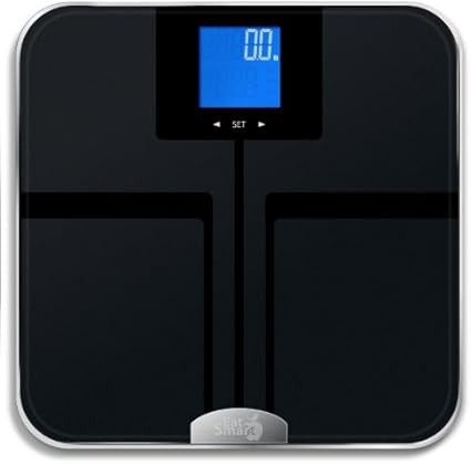 Eatsmart Digital Body Fat Scale With Auto Recognition Technology One Size Black