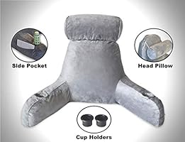 Cascadia Essentials X Large Shredded Memory Foam Reading Pillow