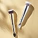 Foundation Makeup Brush Flat Top Kabuki Brush for Liquid Cream Powder Mineral Cosmetics, Blending Stippling Concealer Blurring Buffing Brush