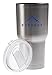 “Game Changer” Stainless Steel Travel Mug 30 oz Double Wall Vacuum Insulated Tumbler | Keeps Drinks Hot or Cold for Days, Fits Car Cup Holders, Dishwasher Safe | Coffee Mug with Sliding Lid by Everest