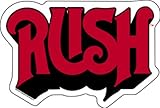 Licenses Products Rush Logo Sticker