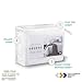 California Design Den Full Size Bed Sheets Set - Luxury 600 Thread Count 100% Cotton Sateen, Cooling Sheets, Deep Pockets with All Around Elastic for a Snug Fit, Hotel Quality Bedding Set - White