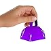 Windy City Novelties Metal Cowbell Novelty Noise Makers - 3 inch - 12 Pack - Purple