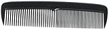 Hair Comb 5" Pocket Size Unbreakable, 72 Piece in a Jar, Black,