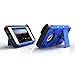 Zizo Bolt Series Compatible with iPhone SE Case Military Grade Drop Tested with Screen Protector Kickstand Holster Belt Clip iPhone 5s Blue Black