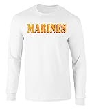 US Marines Vintage Marines Graphic Officially Licensed Long Sleeve T Shirt