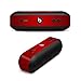 MightySkins Skin Compatible with Beats by Dr. Dre Pill Plus - Red Carbon Fiber | Protective, Durable, and Unique Vinyl Decal wrap Cover | Easy to Apply, Remove, and Change Styles | Made in The USA