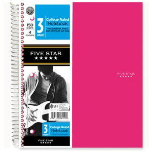 Five Star Flex 3 Subject Notebook - Image 2