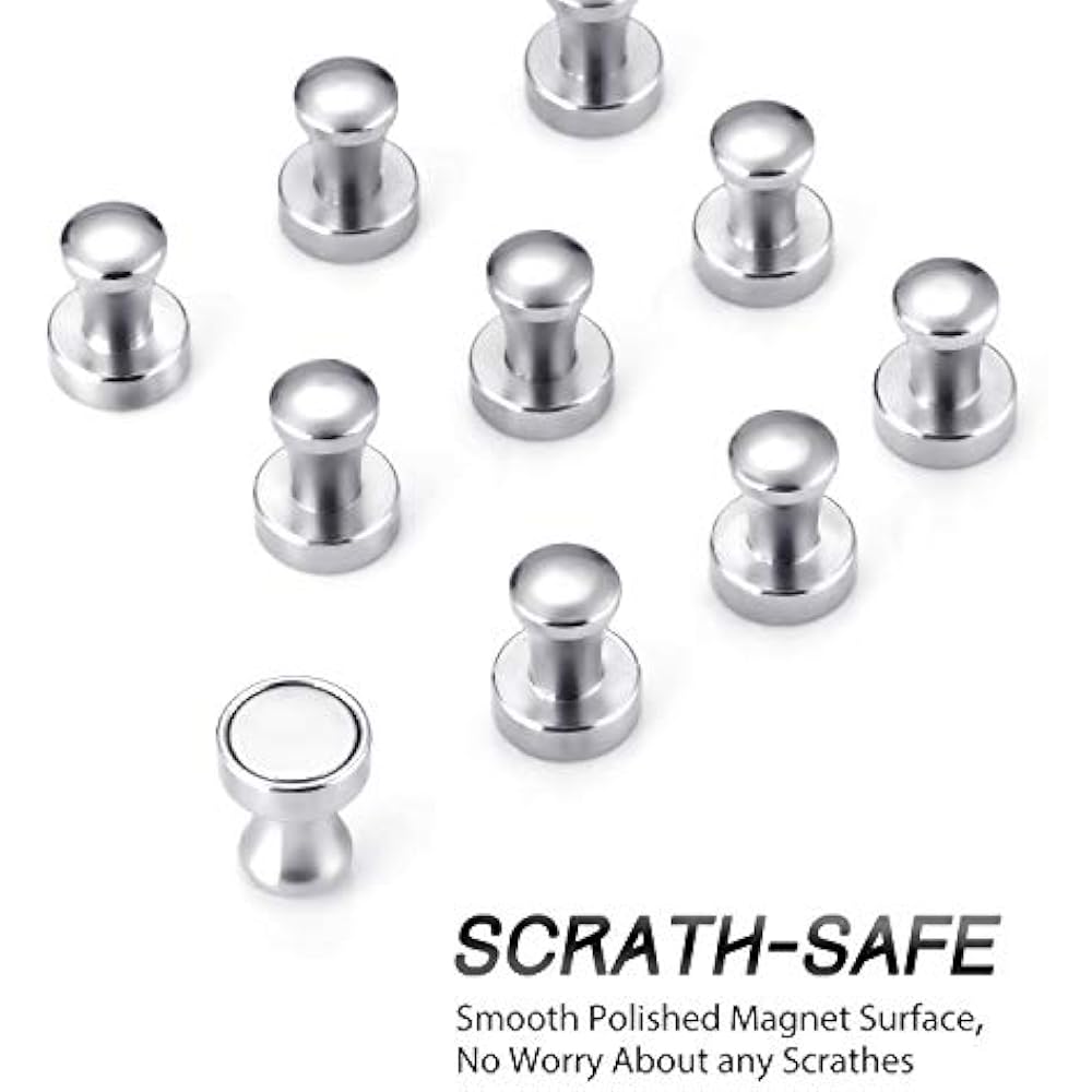 20Pcs Metal Push Pin Powerful Fridge Thumb Tacks For