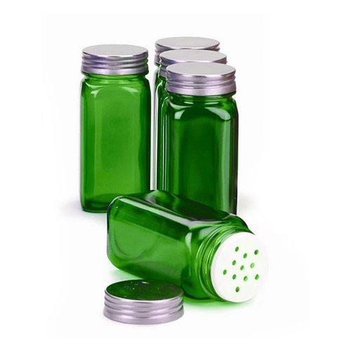 RSVP Ounce Blue Glass Spice Jar by