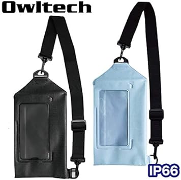 Amazon 防水コサッシュ Water Proof Sacosh Ip66で防水 防塵 防水バッグ ショルダー アウトドア マリンスポーツ パスポート オウルテック アウトドア