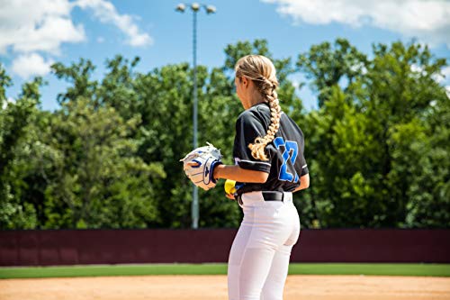Mizuno GMVP1200PSEF8 MVP Prime SE Fastpitch Softball Glove 12", Right Hand Throw, WHITE-SILVER - Thumbnail 4