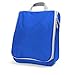 LAVIEVERT Toiletry Bag/Portable Travel Organizer/Household Storage Pack/Bathroom Makeup or Shaving Kit with Hanging for Business, Vacation, Household - Blue