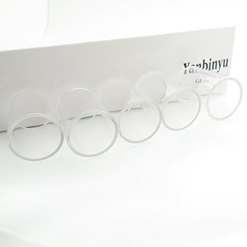 PK of 5 Glass Tubing 24.5mm O.D / 18mm Long Replacement Glass Tube