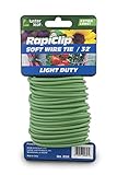 Luster Leaf 858 Rapiclip Soft Wire Tie, Green, Light Duty, 32 Feet