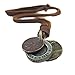 Seven And Eight Men's Vintage Punk Rock Style Camera Shape Leather Necklace Chain Cowboy Jewelry (Coffee Coins)