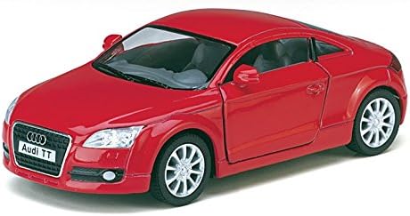 Flying Toyszer® 5" Diecast Metal 2008 TT Coupe Car, Pack of 1, Color May Vary
