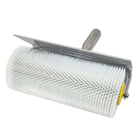 Stachelwalze - Igelwalze - Entlüfterrolle - mit Spritzschutz b= 250mm, l (Stachel) = 31mm - Entlüftungsroller, Entlüftungswal