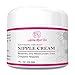 Organic Nipple Cream for Breastfeeding - Lanolin Free - Soothing All Natural Breast Pump Lubricant for Nursing - Baby Safe - 2 oz