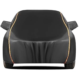 Full Car Cover Compatibel met Audi Q2 Q3 Reflecterende Strip Ontwerp All-weather Protection 100% waterdicht krachtige…