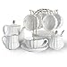 Stainless Steel Wire Rack Display Stand Service for Tea Cups,Bracket by Pukka Home +(Display Stand)